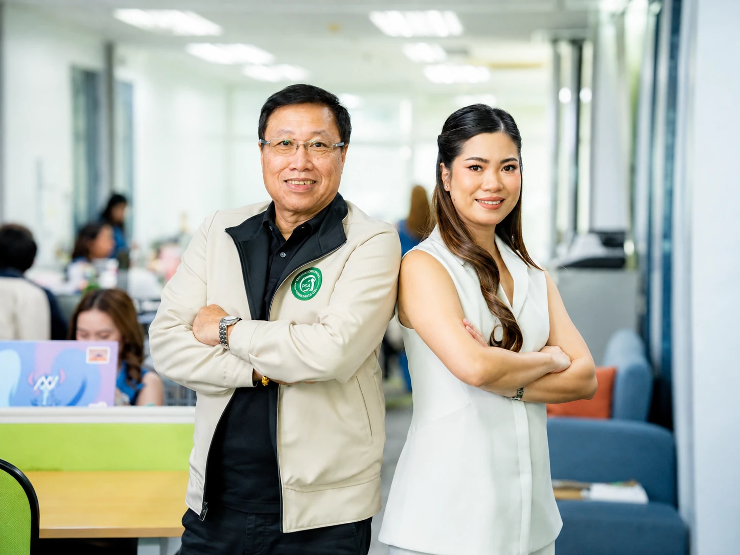 PGA team members in the office